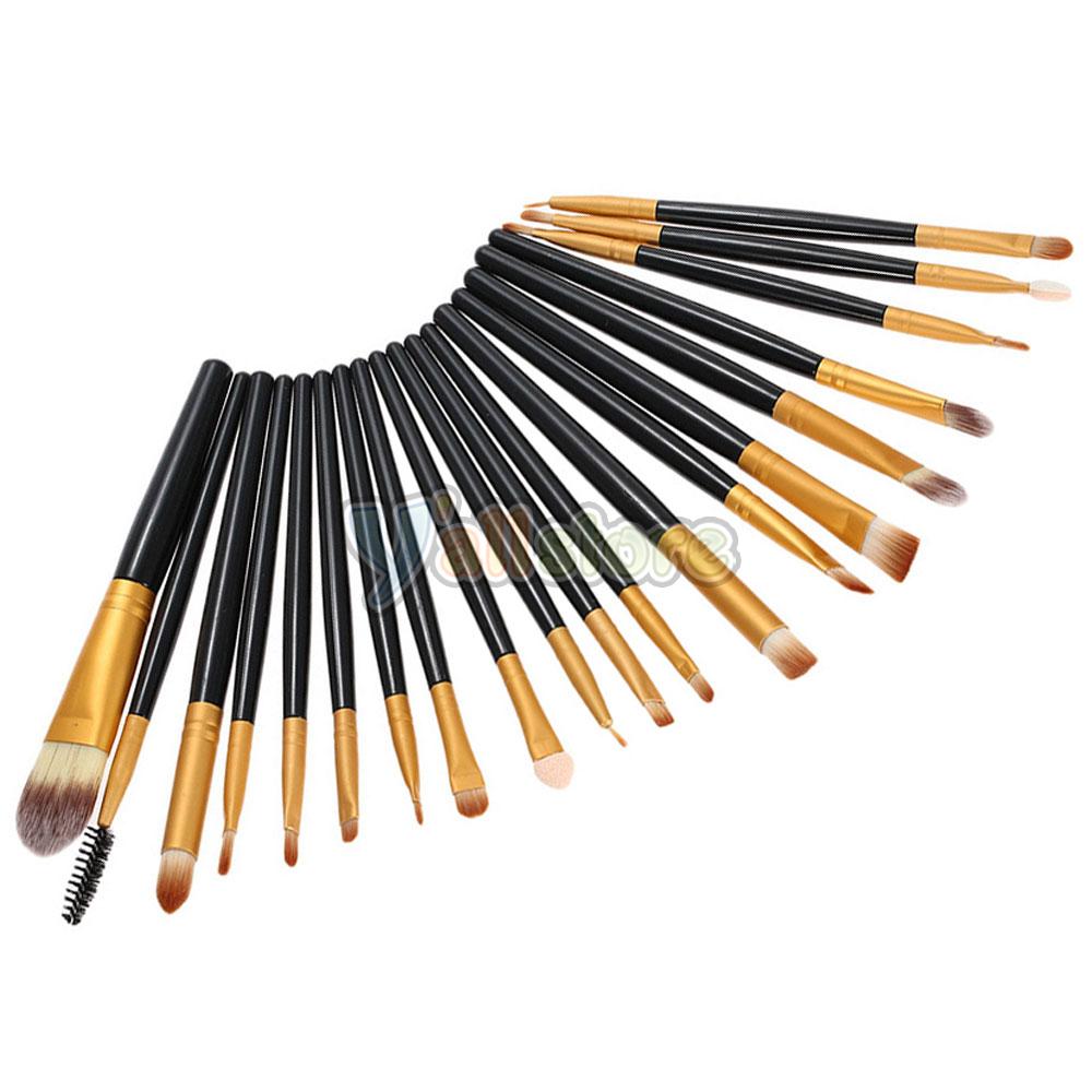 20PCS Eye Brushes Set Eyeshadow Blending Pencil Brush Make Up Tools