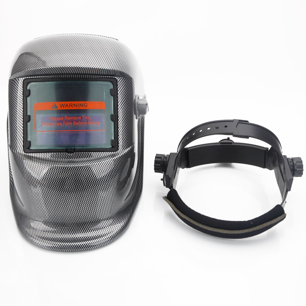 NewXDH Auto Darkening Welding Helmet+Grinding Skull Hood Mask welder Flame DH-A