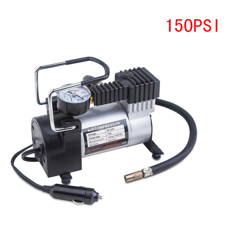 Heavy Duty 12V 150psi Car Truck Tyre Tire Inflator Pump Air Compressor eBay