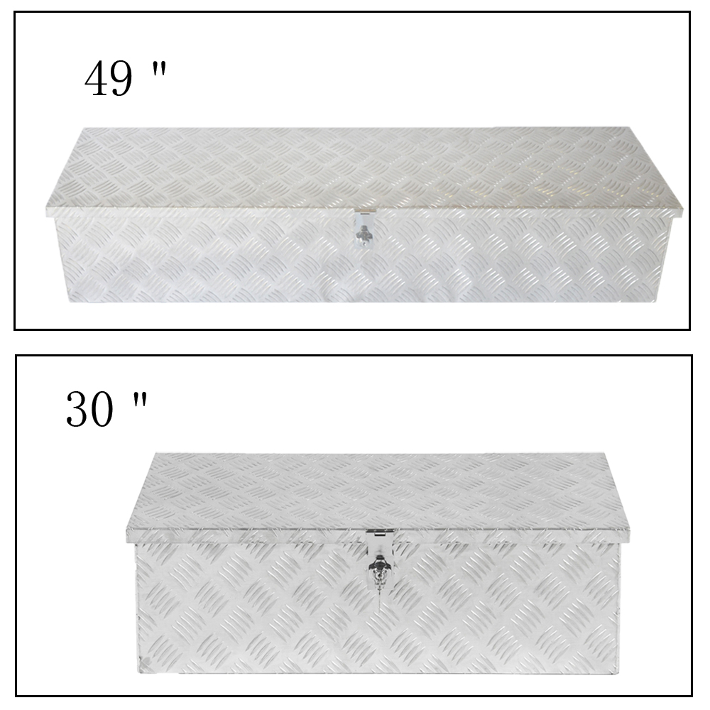 Caja para Herramientas aluminio metal grande Almacenaje Transporte tool box