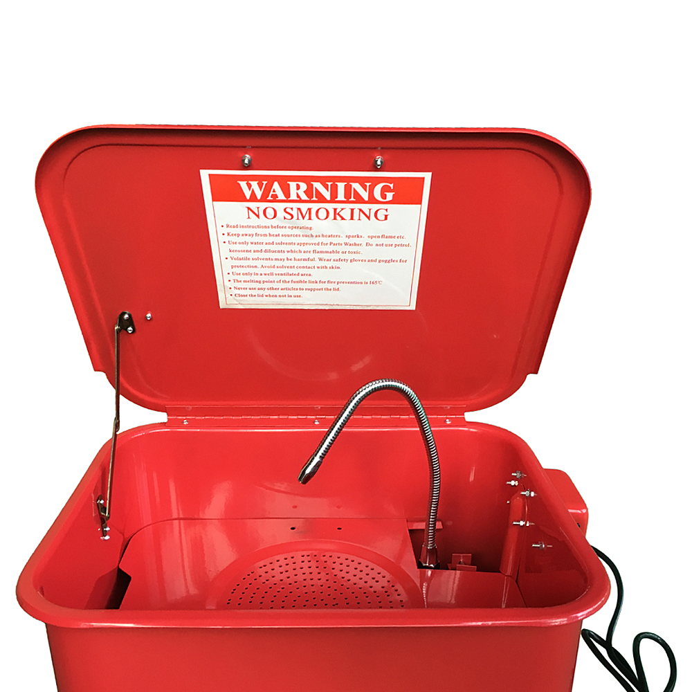 31/2 Gallon Portable Parts Washer Electric Solvent Pump Auto Garage