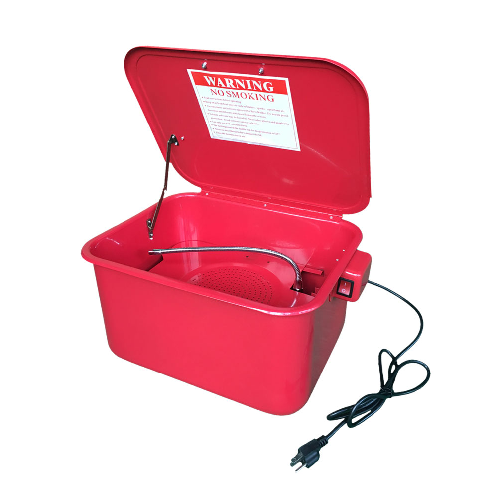 31/2 Gallon Portable Parts Washer Electric Solvent Pump Auto Garage