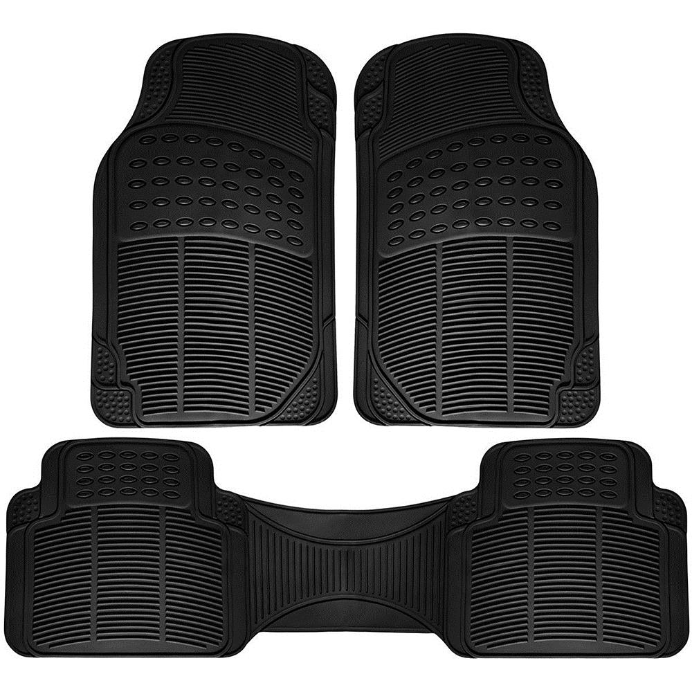 Fits Saturn VUE ALL WEATHER GREY RUBBER FLOOR MATS Car & Truck Interior