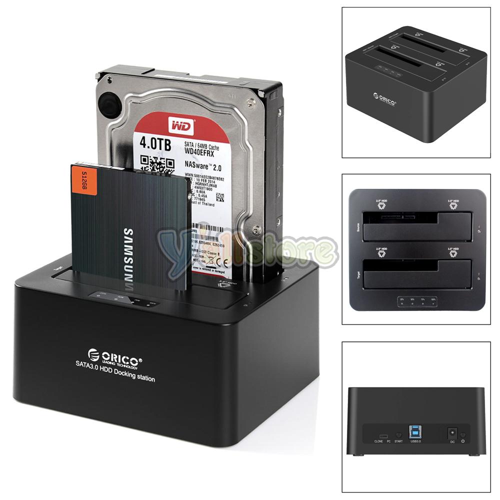 Orico Us C Hdd Dock Station - Orico Dual Bay Usb 3 0 2 5 Quot 3 5 Quot Sata Ssd Hdd orico us c hdd dock station orico dual bay usb 3 0 2 5 quot 3 5 quot sata ssd hdd