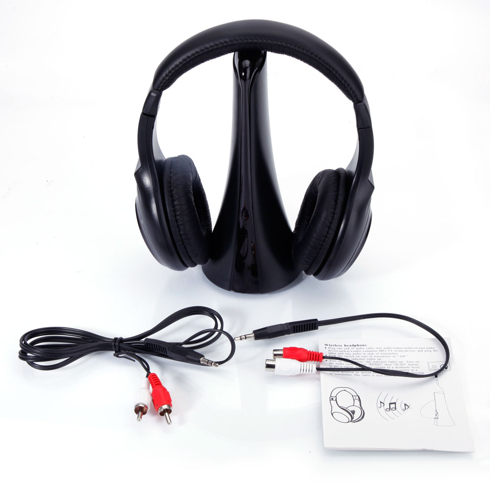 Wireless HIFI Stereo Headphones Headset For MP3 Player TV CD DVD FM