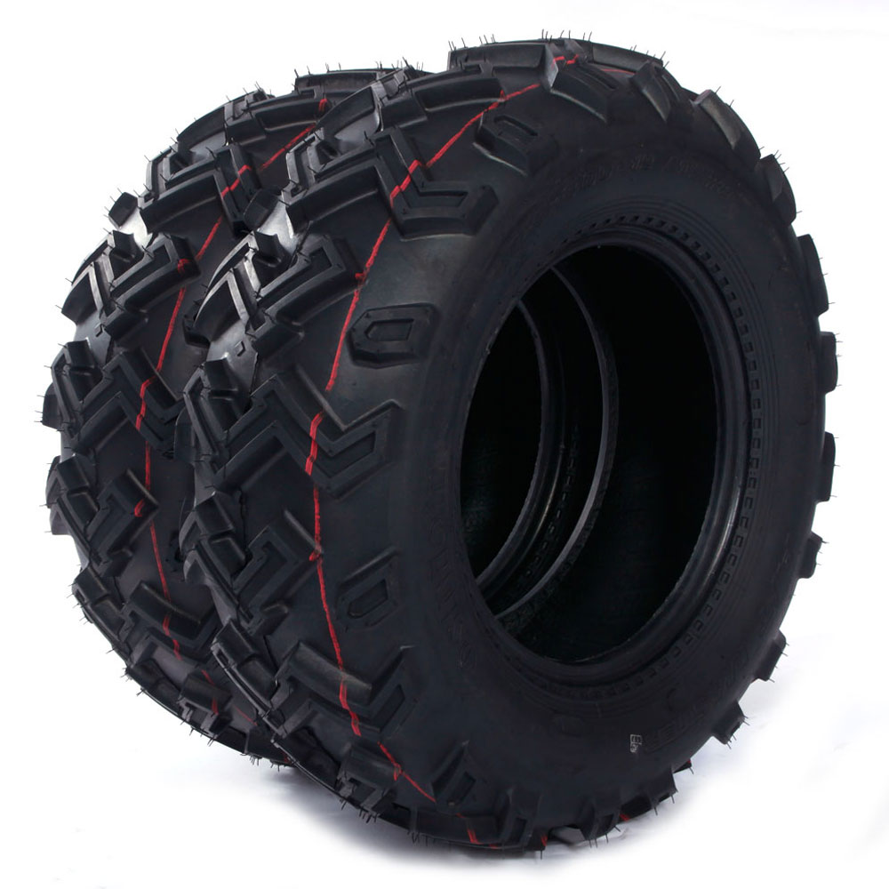 4 New ATV Tires AT 25x812 Front & 25x1012 Rear /6PR P306 Factory Direct