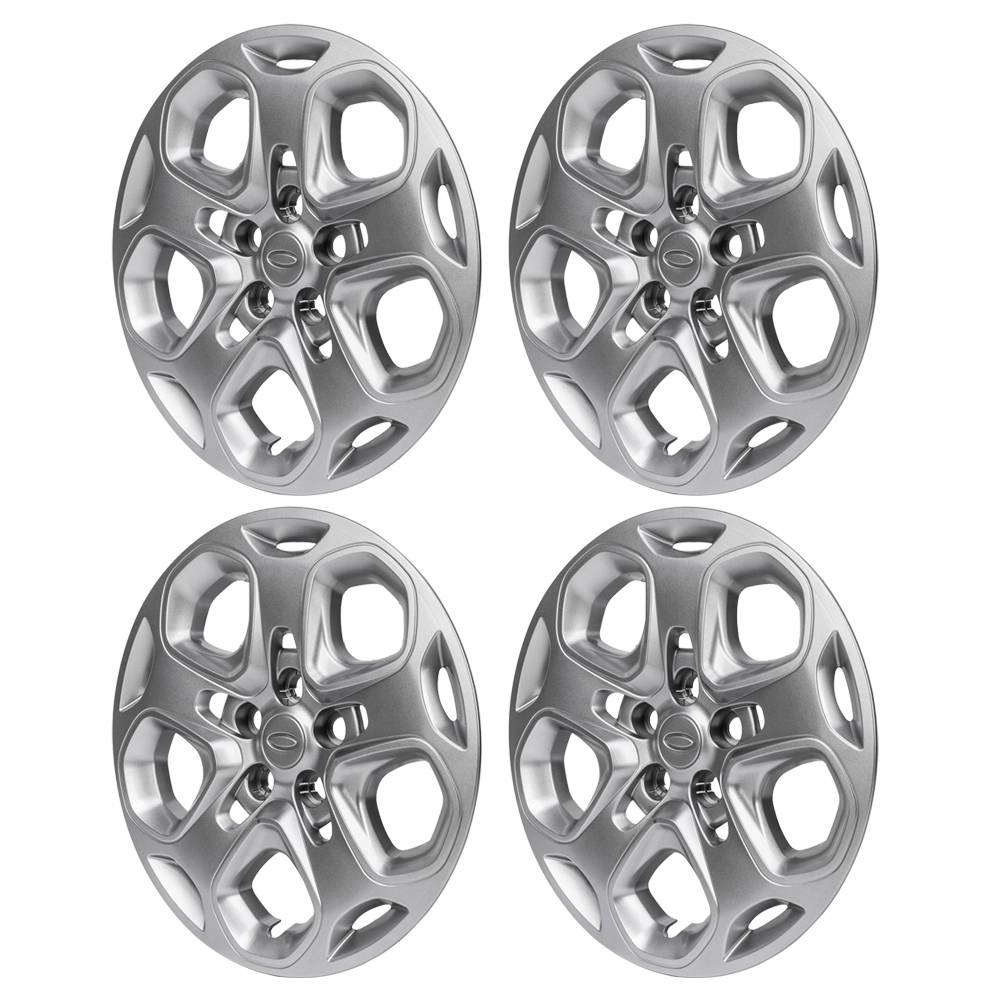 4 For 2010 2011 2012 Ford Fusion 17" Wheel Covers Rim Hub Caps 5 Spoke