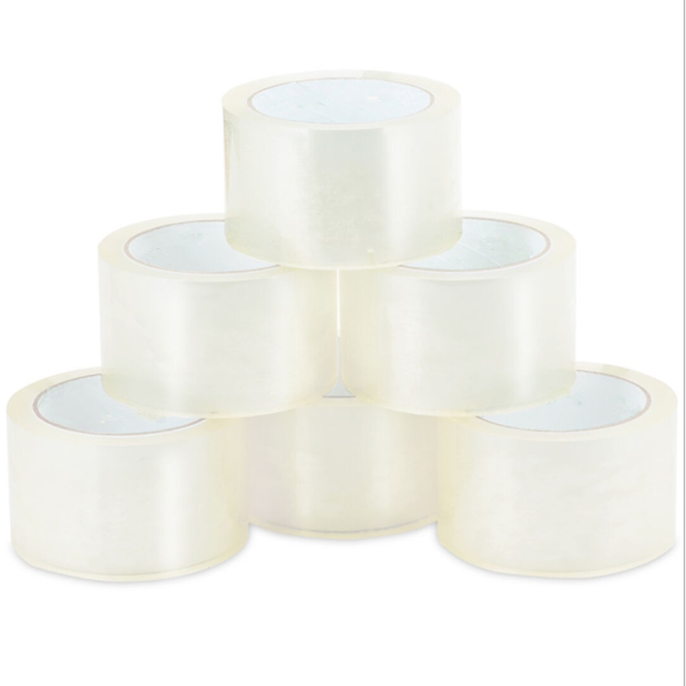 330 ft Box Carton Sealing Packing Package Tape 18 Rolls CLEAR 2/" x 110 Yards