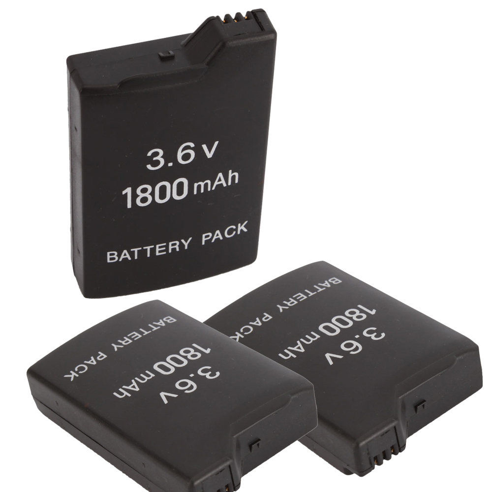 3X 3.6V 1800mAh Battery Pack For Sony PSP 1000 PSP1000 eBay